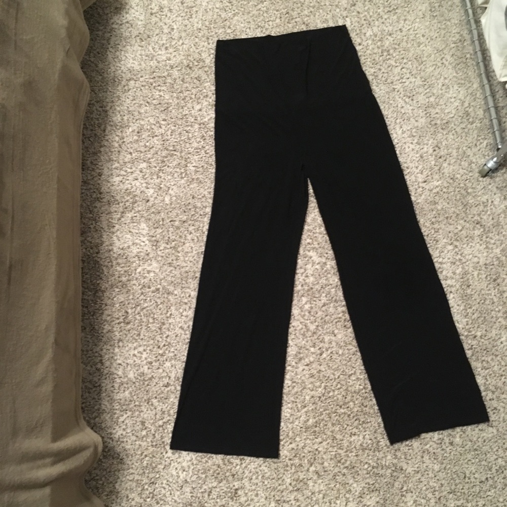 Black dressy and/or maternity slacks